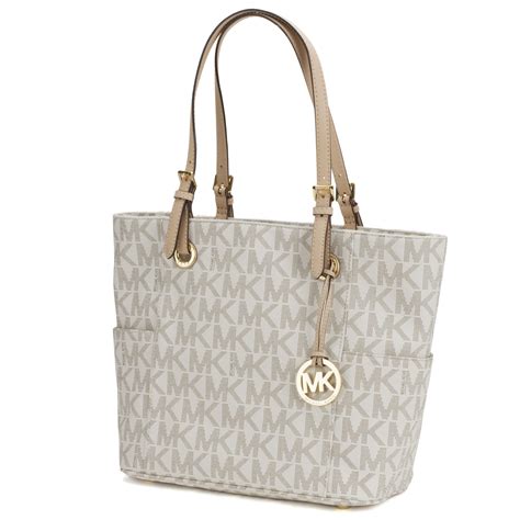 michael kors vanilla handbag|michael kors vanilla tote.